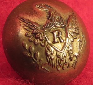 Pre-Civil War Rifleman Button